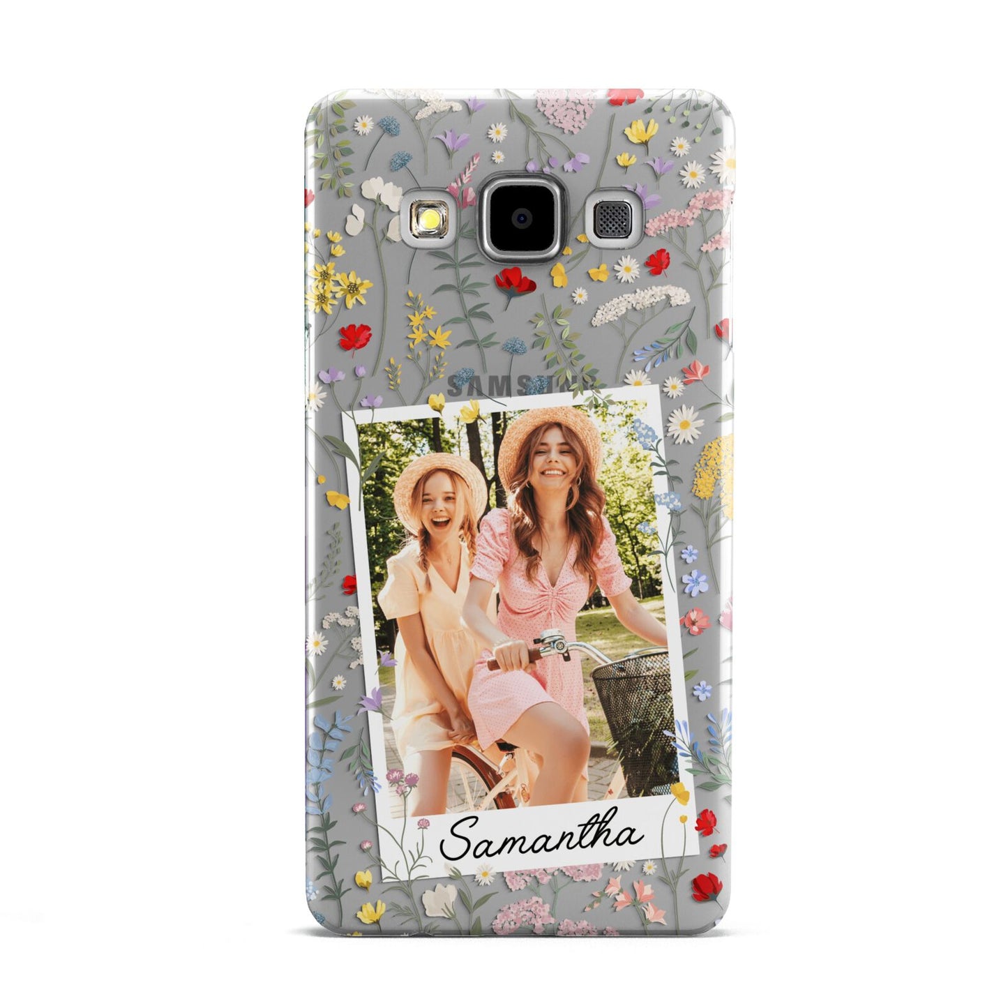 Personalised Wild Flowers Photo Samsung Galaxy A5 Case