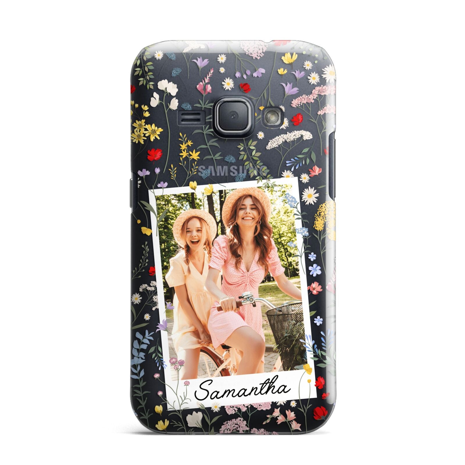 Personalised Wild Flowers Photo Samsung Galaxy J1 2016 Case