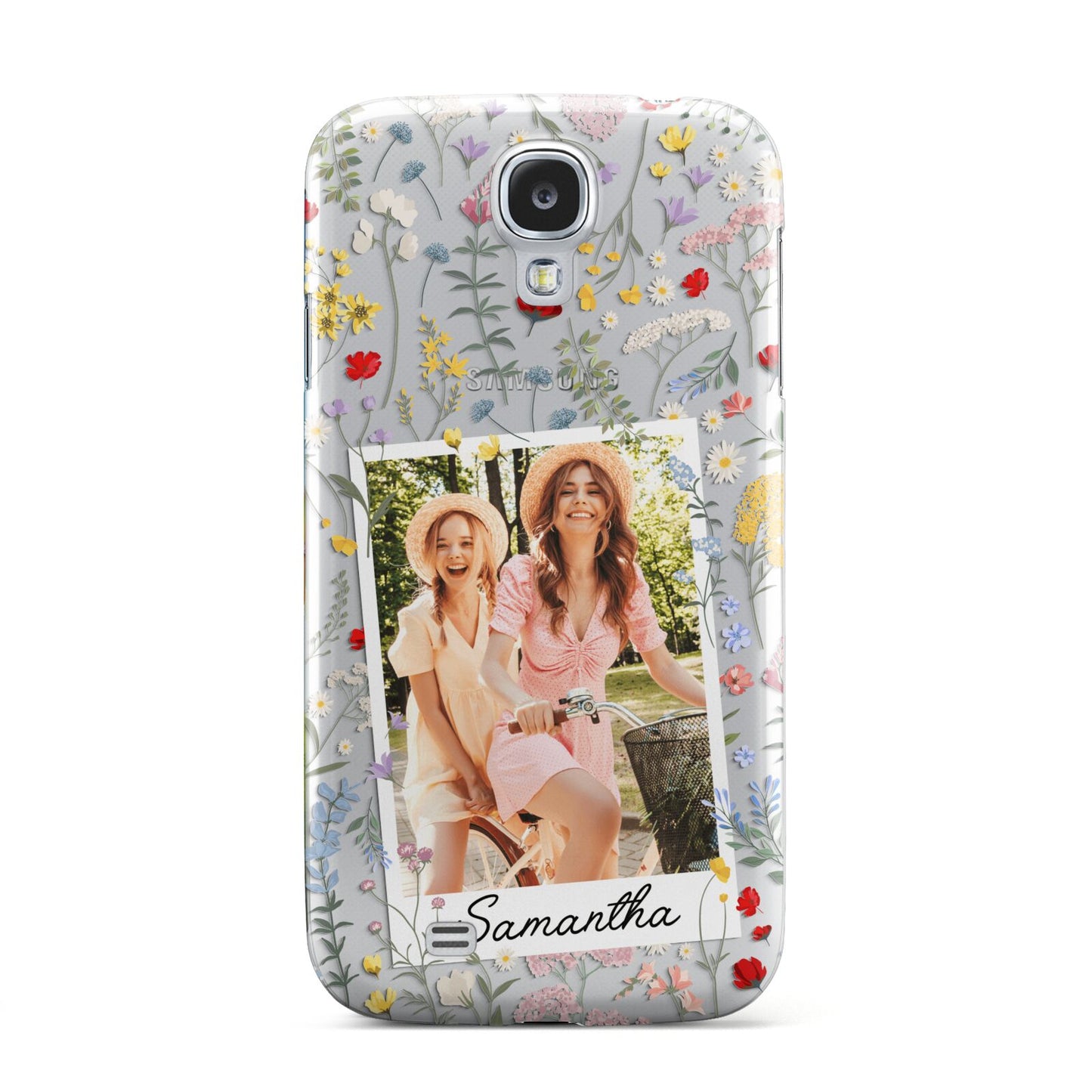 Personalised Wild Flowers Photo Samsung Galaxy S4 Case