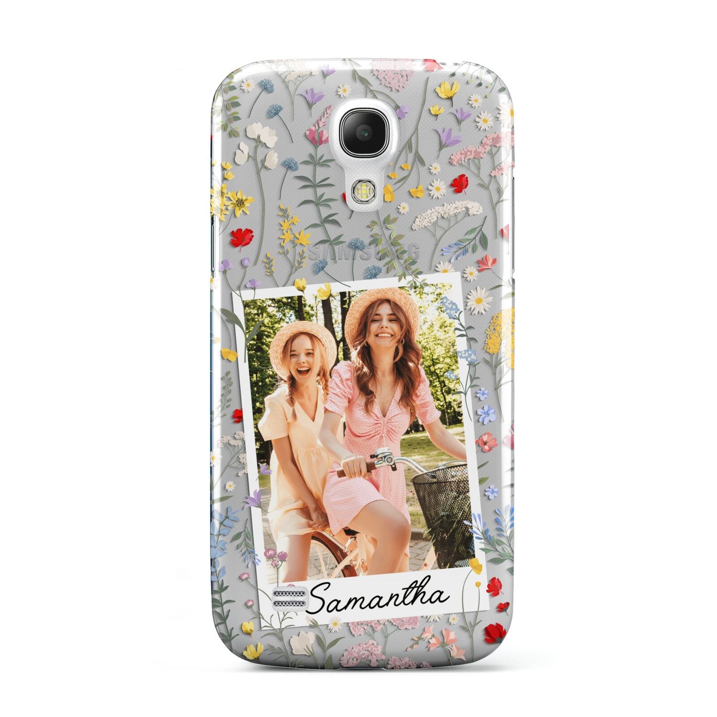 Personalised Wild Flowers Photo Samsung Galaxy S4 Mini Case