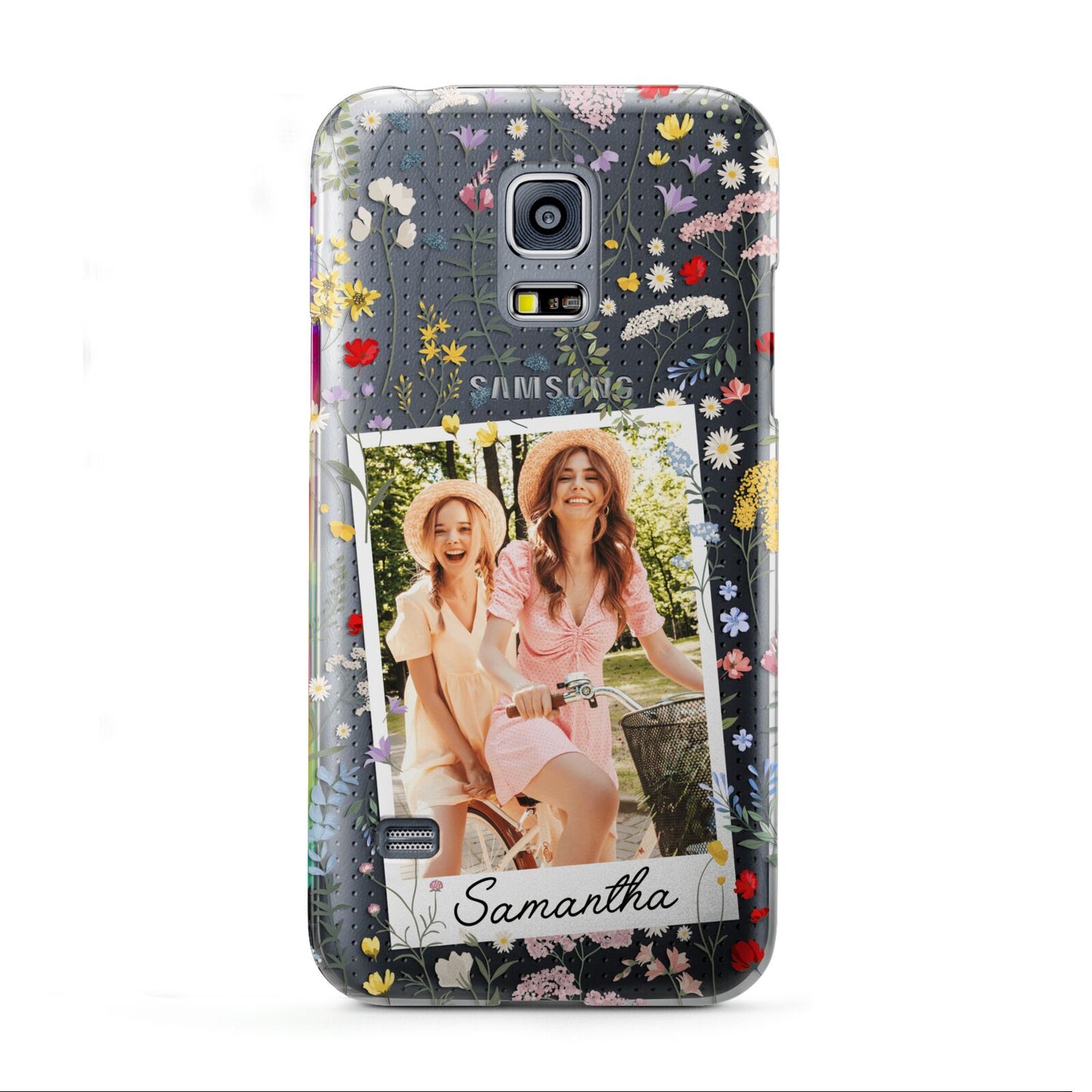 Personalised Wild Flowers Photo Samsung Galaxy S5 Mini Case