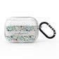 Personalised Winter Floral AirPods Pro Glitter Case