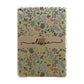 Personalised Winter Floral Apple iPad Gold Case