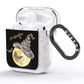 Personalised Witchy Moon AirPods Glitter Case Side Image