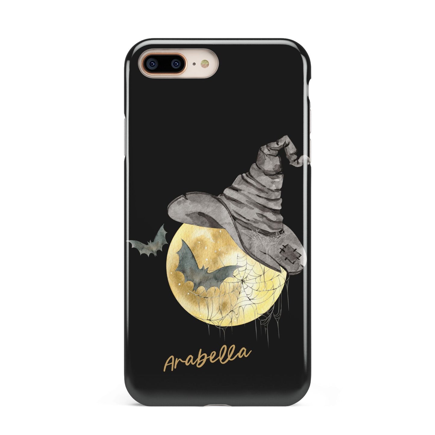 Personalised Witchy Moon Apple iPhone 7 8 Plus 3D Tough Case