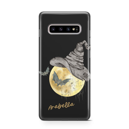 Personalised Witchy Moon Samsung Galaxy S10 Case
