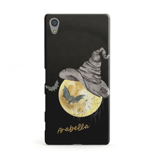 Personalised Witchy Moon Sony Xperia Case