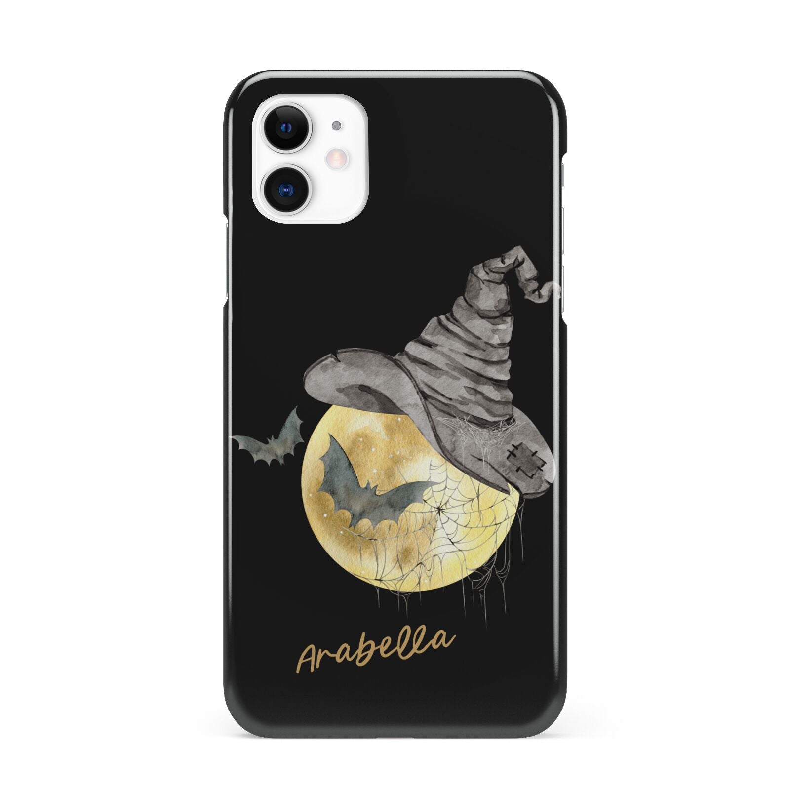 Personalised Witchy Moon iPhone 11 3D Snap Case