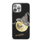 Personalised Witchy Moon iPhone 13 Pro Max Clear Bumper Case