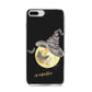 Personalised Witchy Moon iPhone 8 Plus Bumper Case on Silver iPhone