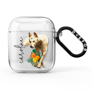 Personalised Wolf AirPods Case