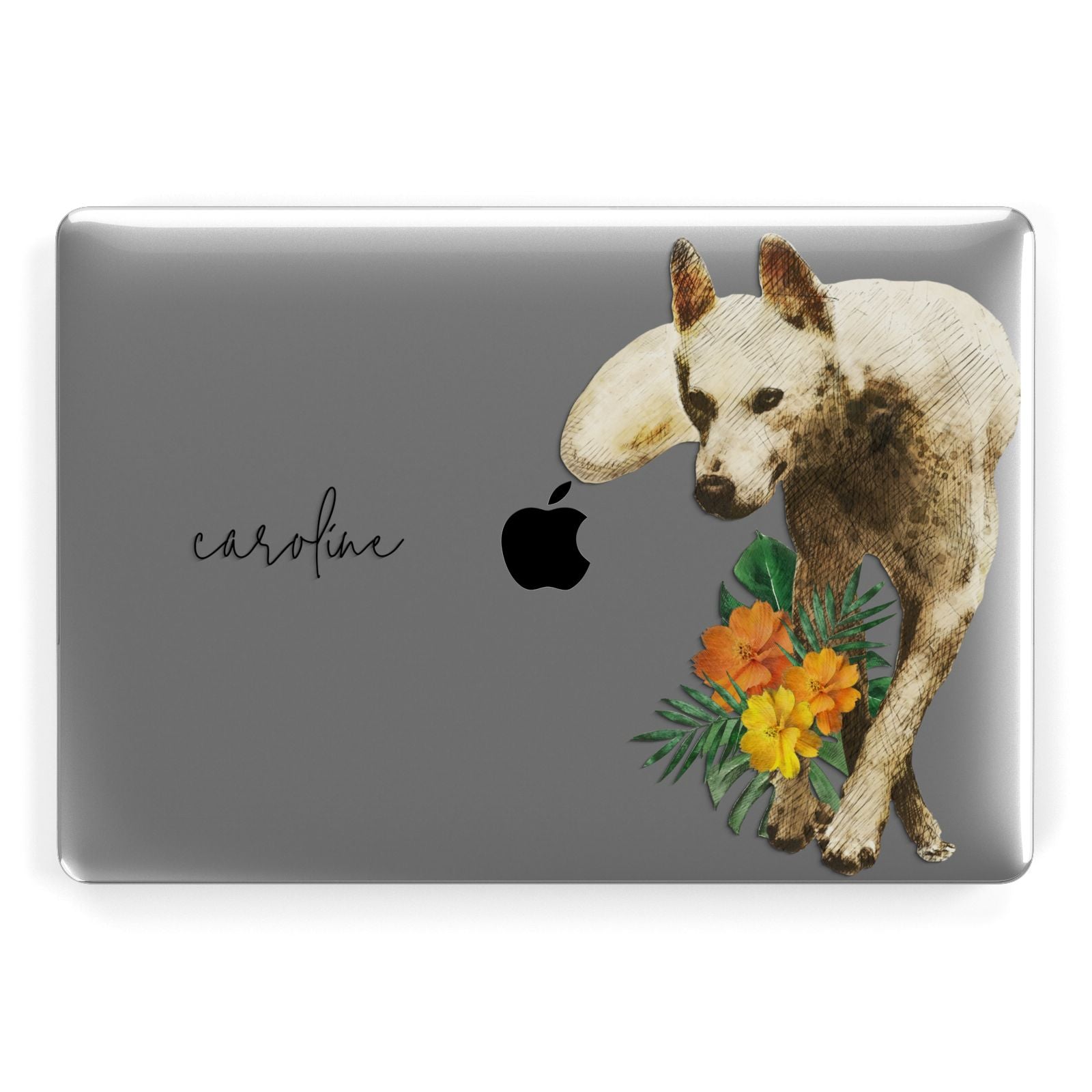 Personalised Wolf Apple MacBook Case
