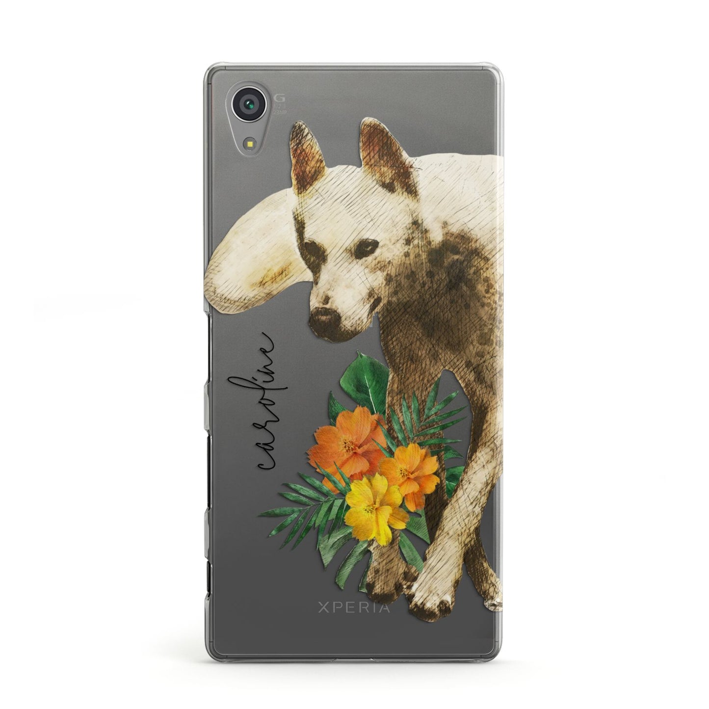 Personalised Wolf Sony Xperia Case