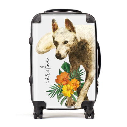 Personalised Wolf Suitcase
