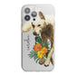 Personalised Wolf iPhone 13 Pro Max TPU Impact Case with White Edges