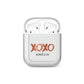 Personalised Xoxo Custom Name Or Initials AirPods Case