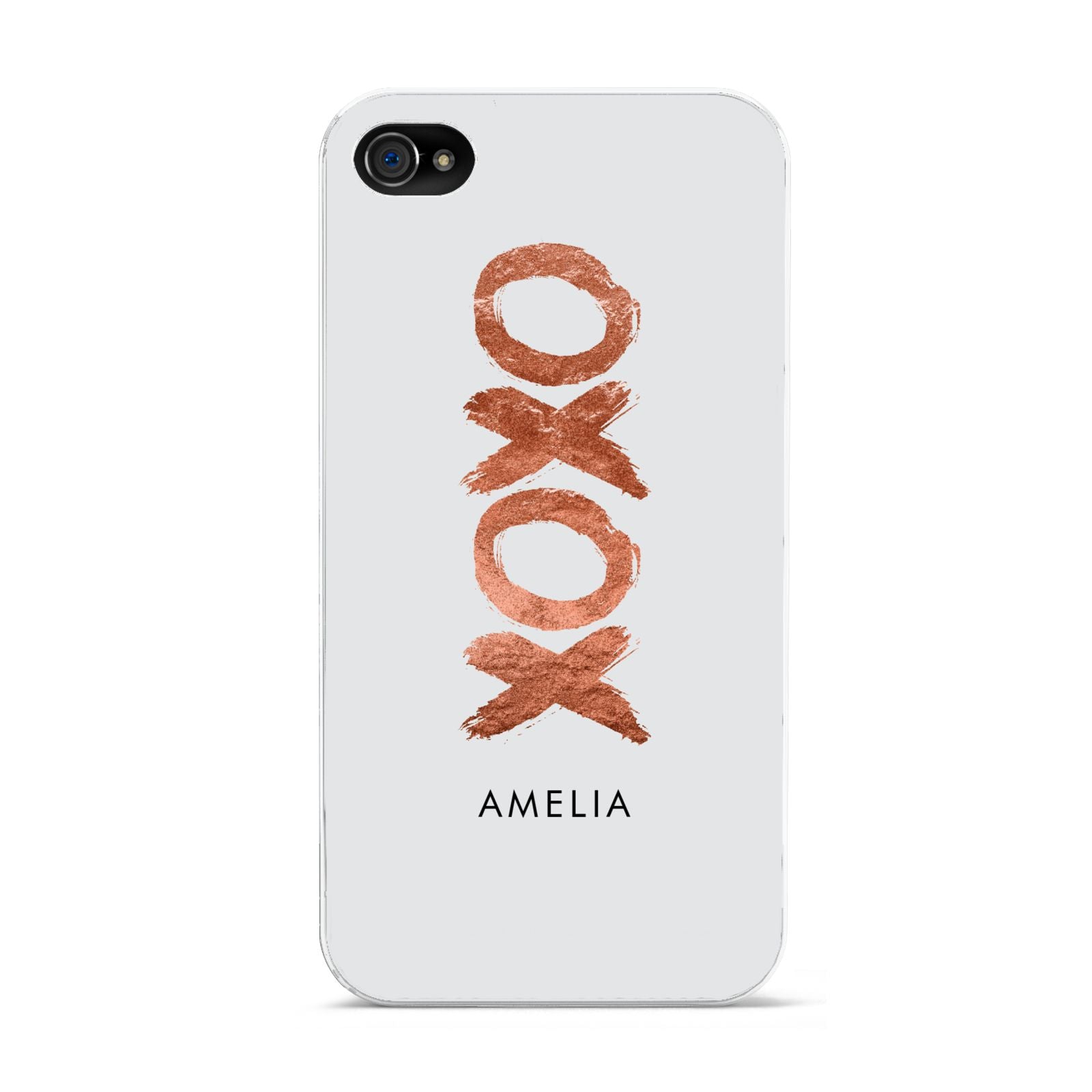 Personalised Xoxo Custom Name Or Initials Apple iPhone 4s Case