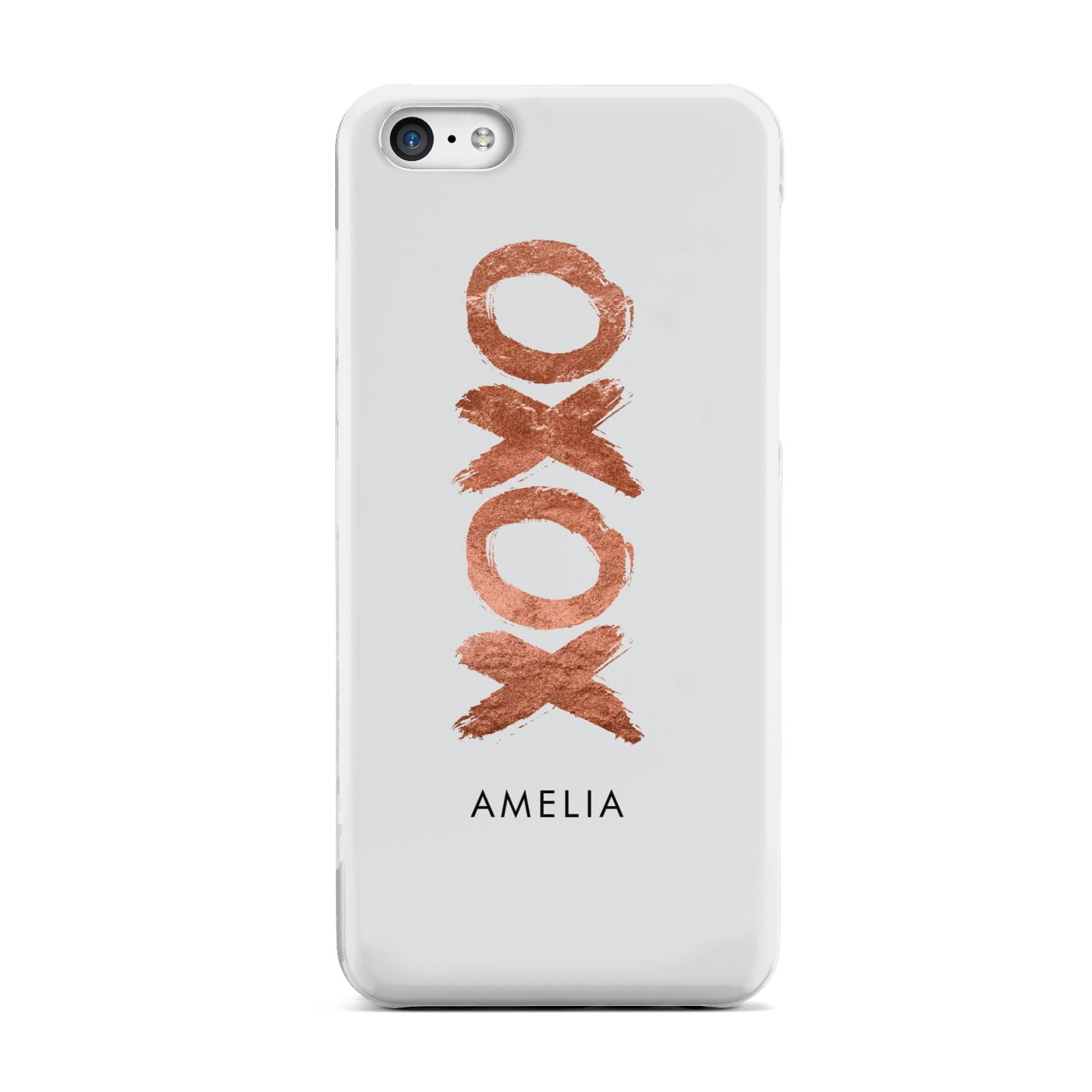 Personalised Xoxo Custom Name Or Initials Apple iPhone 5c Case