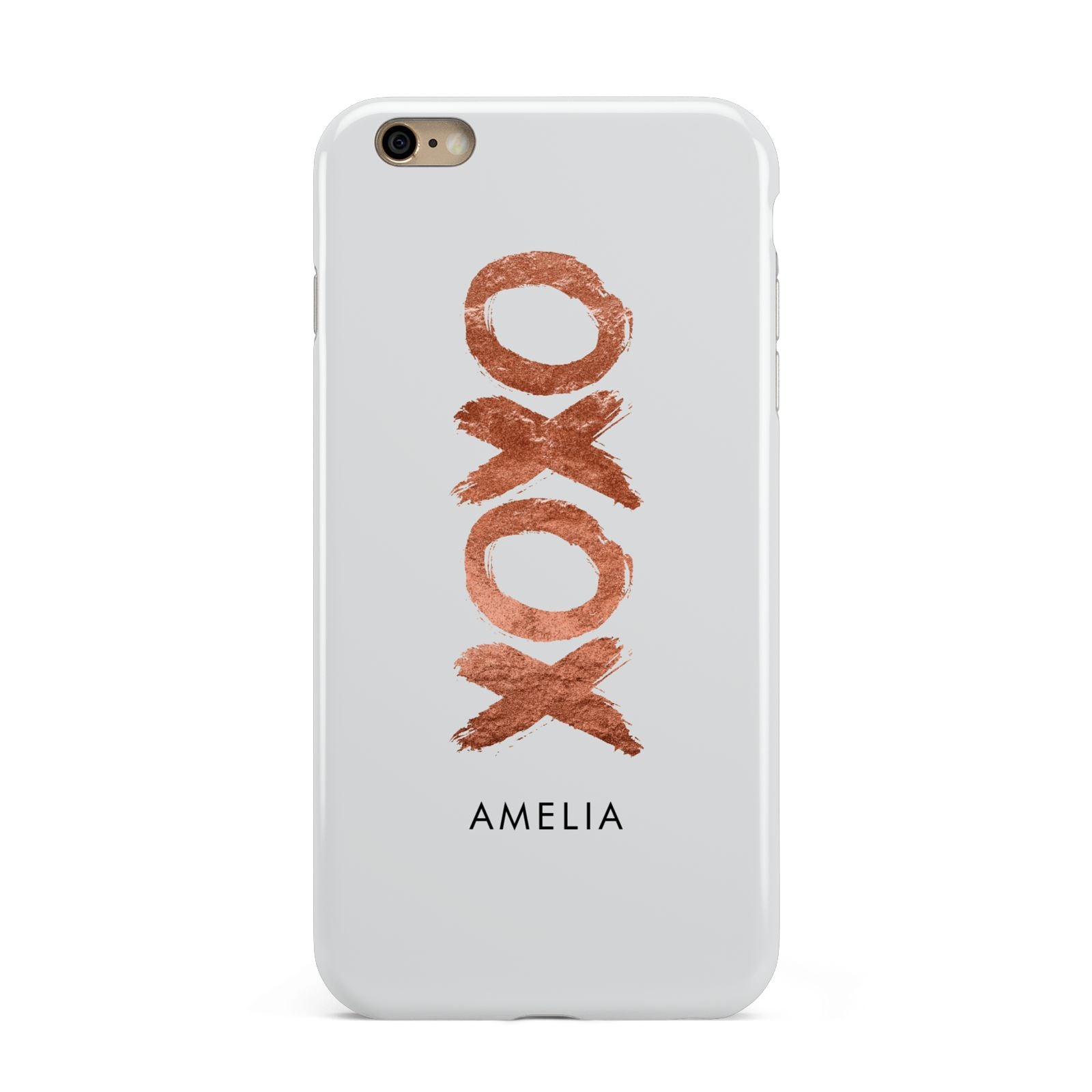 Personalised Xoxo Custom Name Or Initials Apple iPhone 6 Plus 3D Tough Case