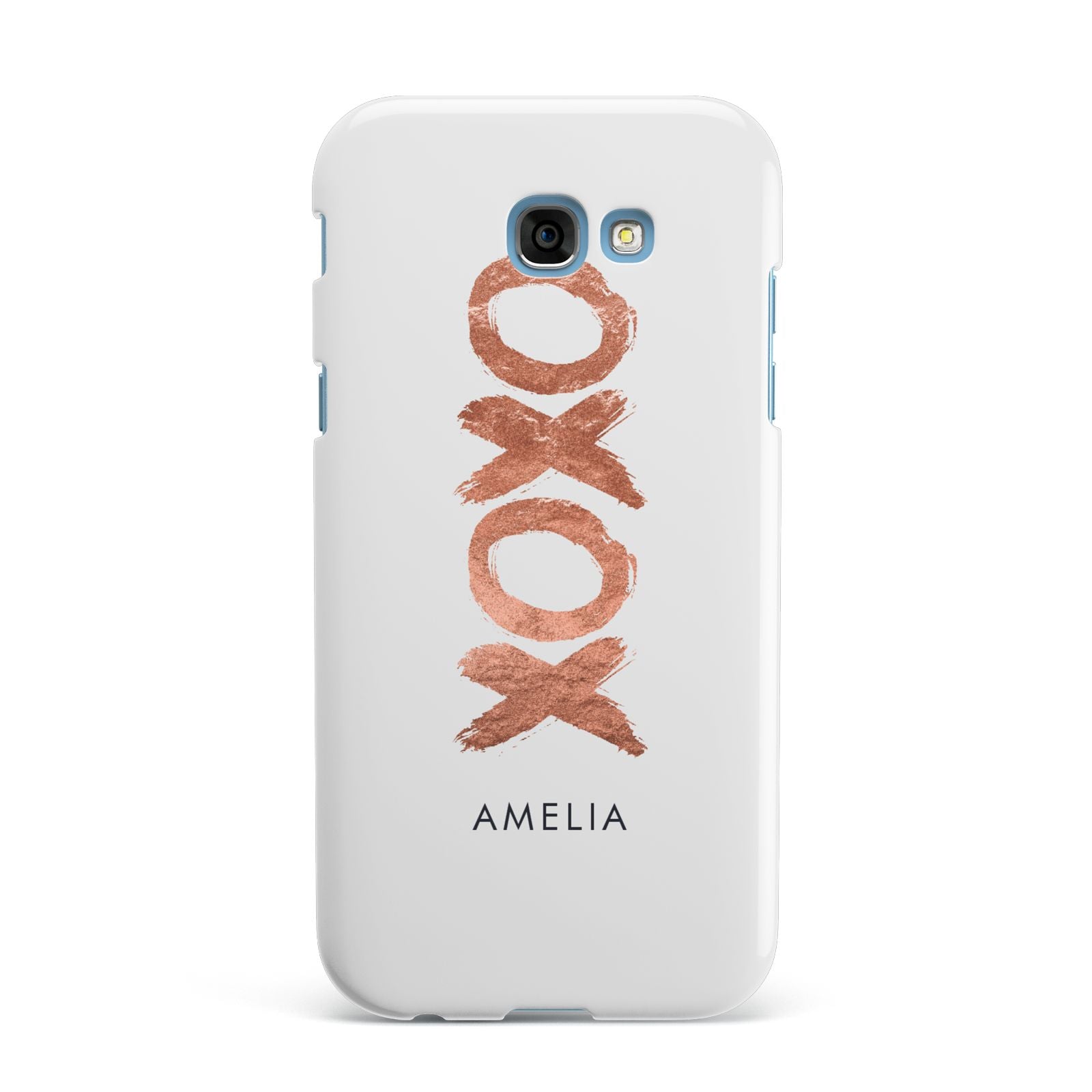 Personalised Xoxo Custom Name Or Initials Samsung Galaxy A7 2017 Case