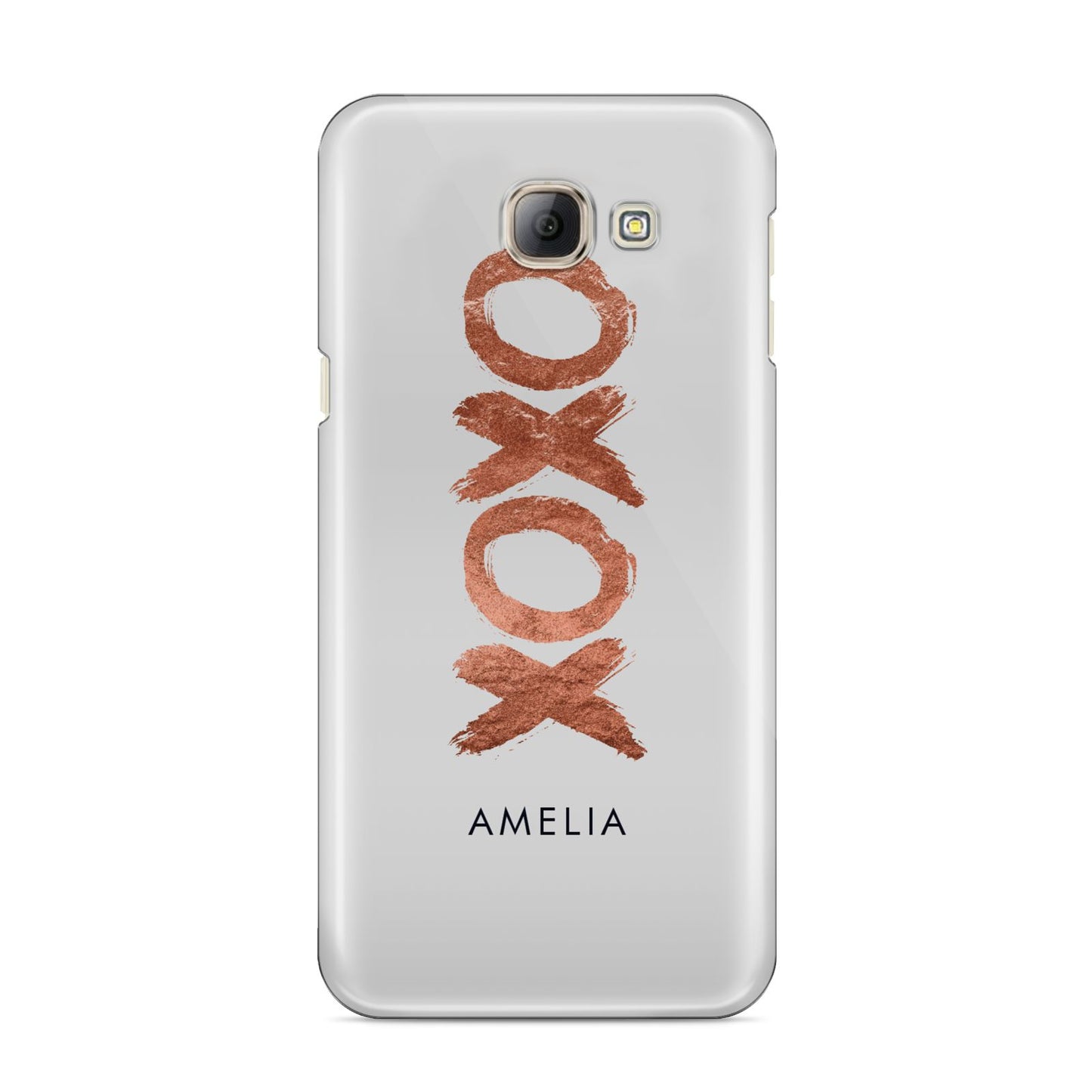 Personalised Xoxo Custom Name Or Initials Samsung Galaxy A8 2016 Case