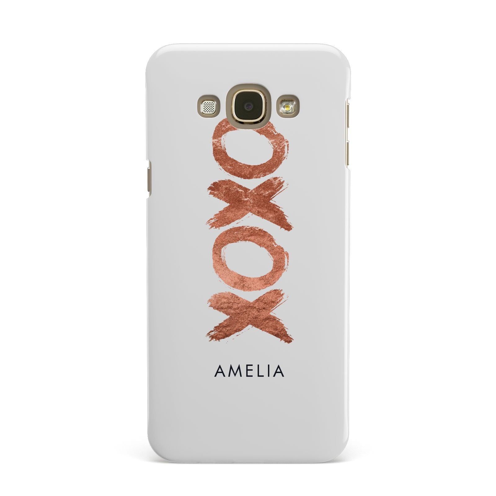 Personalised Xoxo Custom Name Or Initials Samsung Galaxy A8 Case