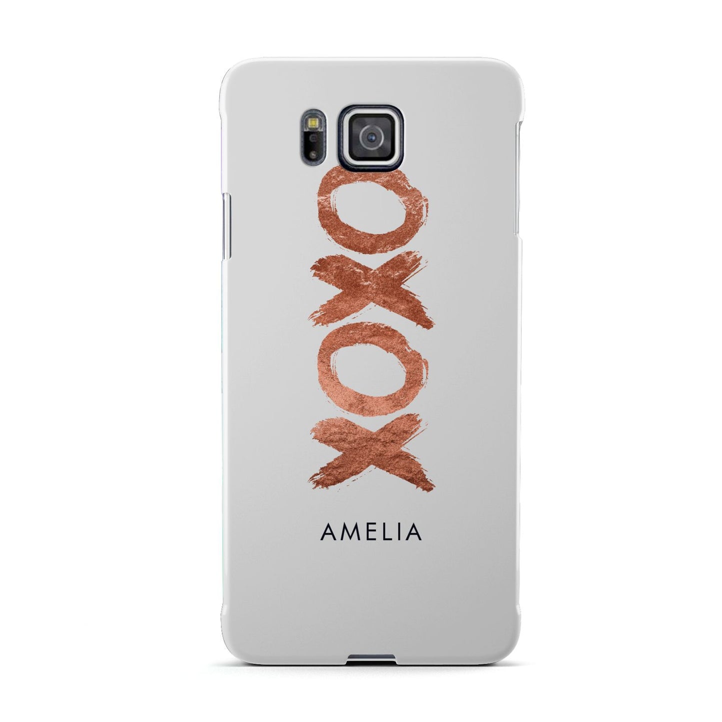 Personalised Xoxo Custom Name Or Initials Samsung Galaxy Alpha Case