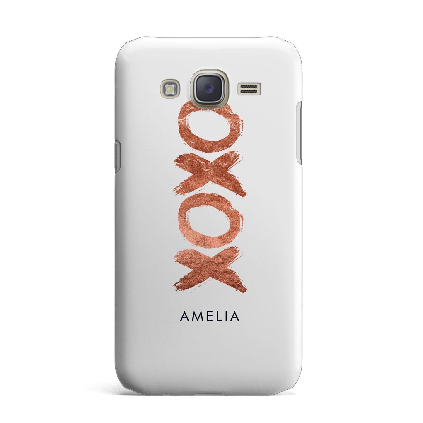 Personalised Xoxo Custom Name Or Initials Samsung Galaxy J7 Case