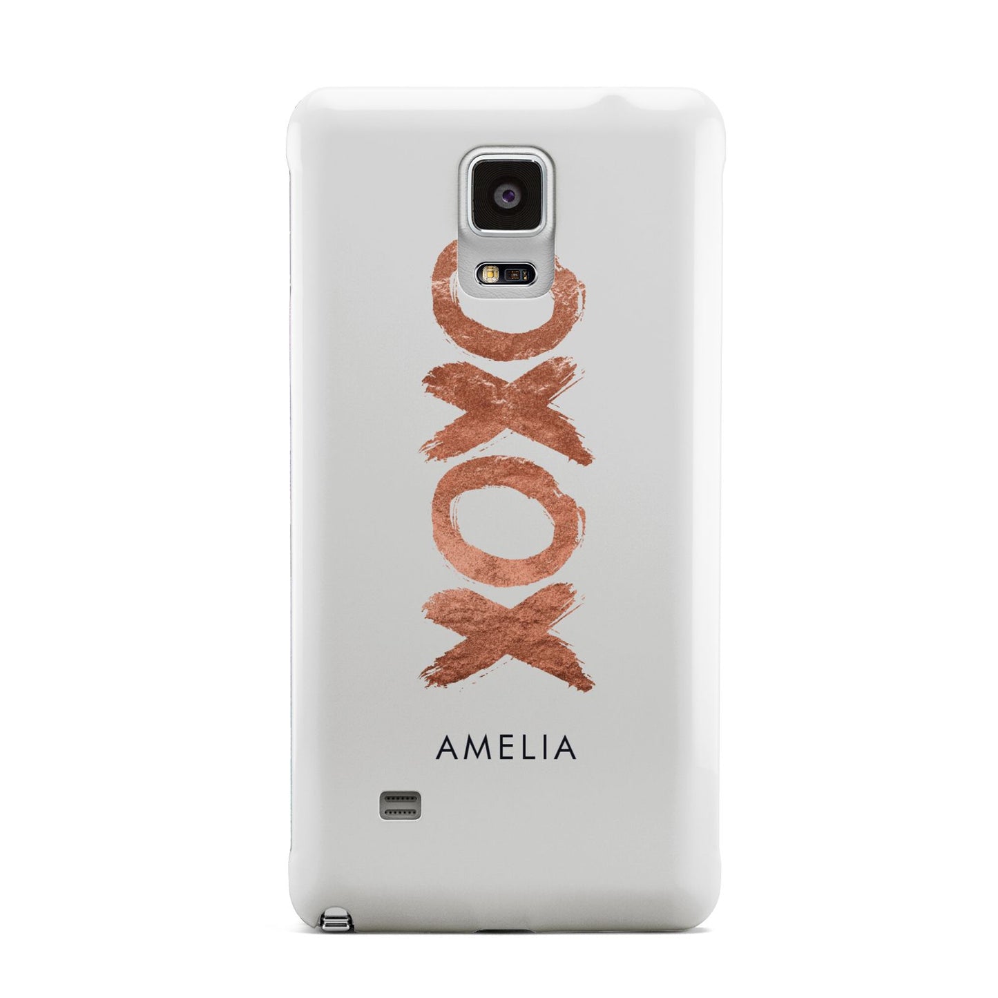 Personalised Xoxo Custom Name Or Initials Samsung Galaxy Note 4 Case