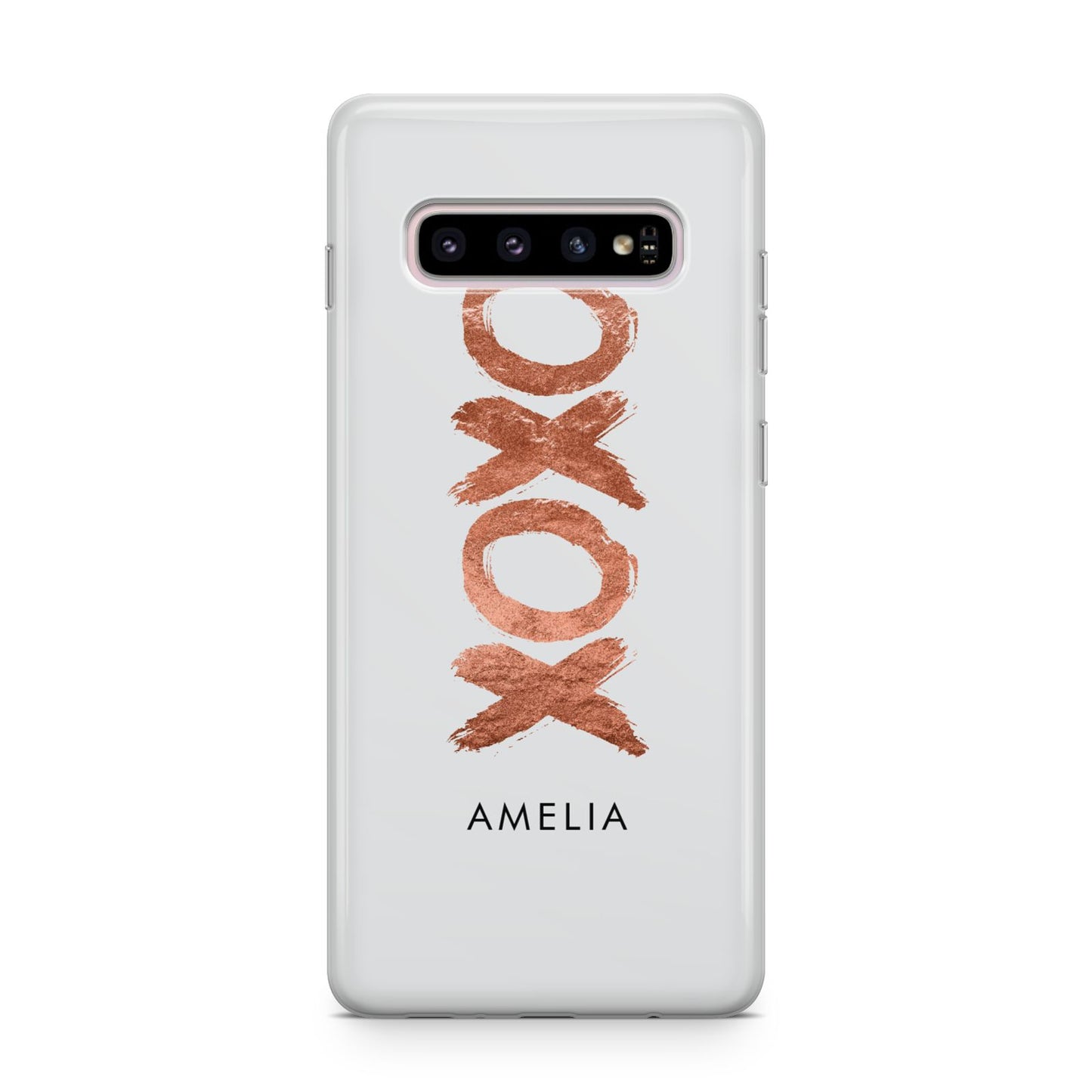 Personalised Xoxo Custom Name Or Initials Samsung Galaxy S10 Plus Case