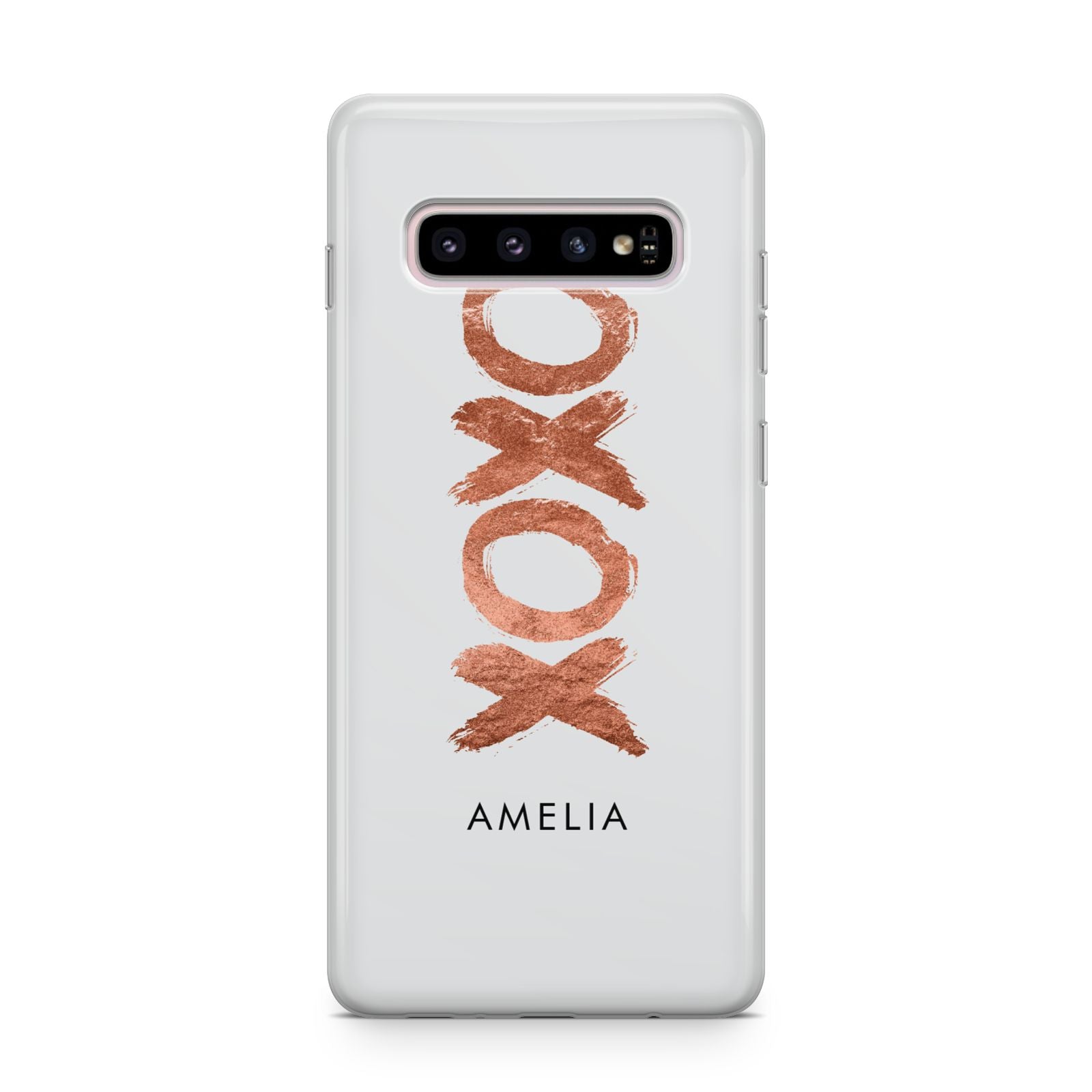 Personalised Xoxo Custom Name Or Initials Samsung Galaxy S10 Plus Case
