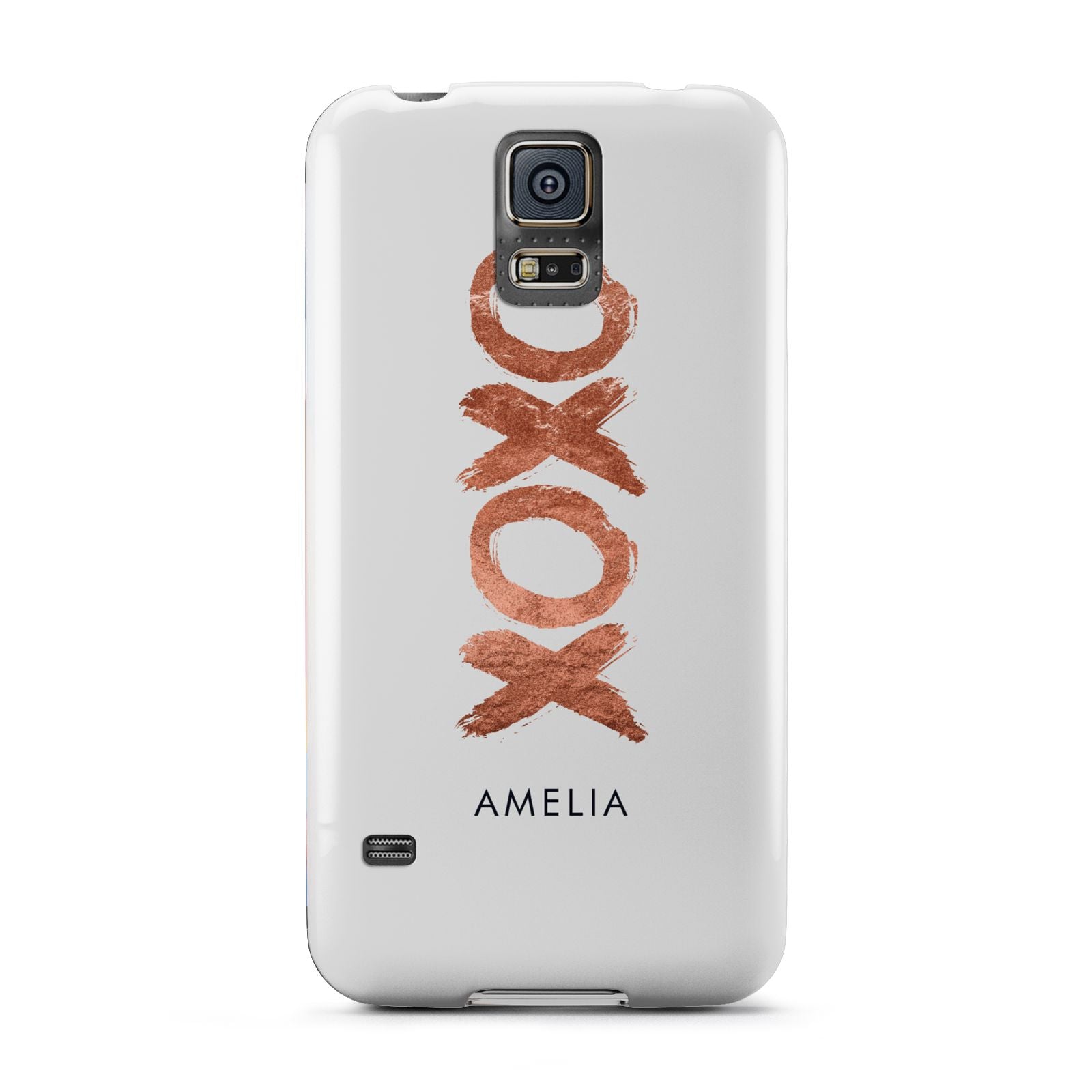 Personalised Xoxo Custom Name Or Initials Samsung Galaxy S5 Case