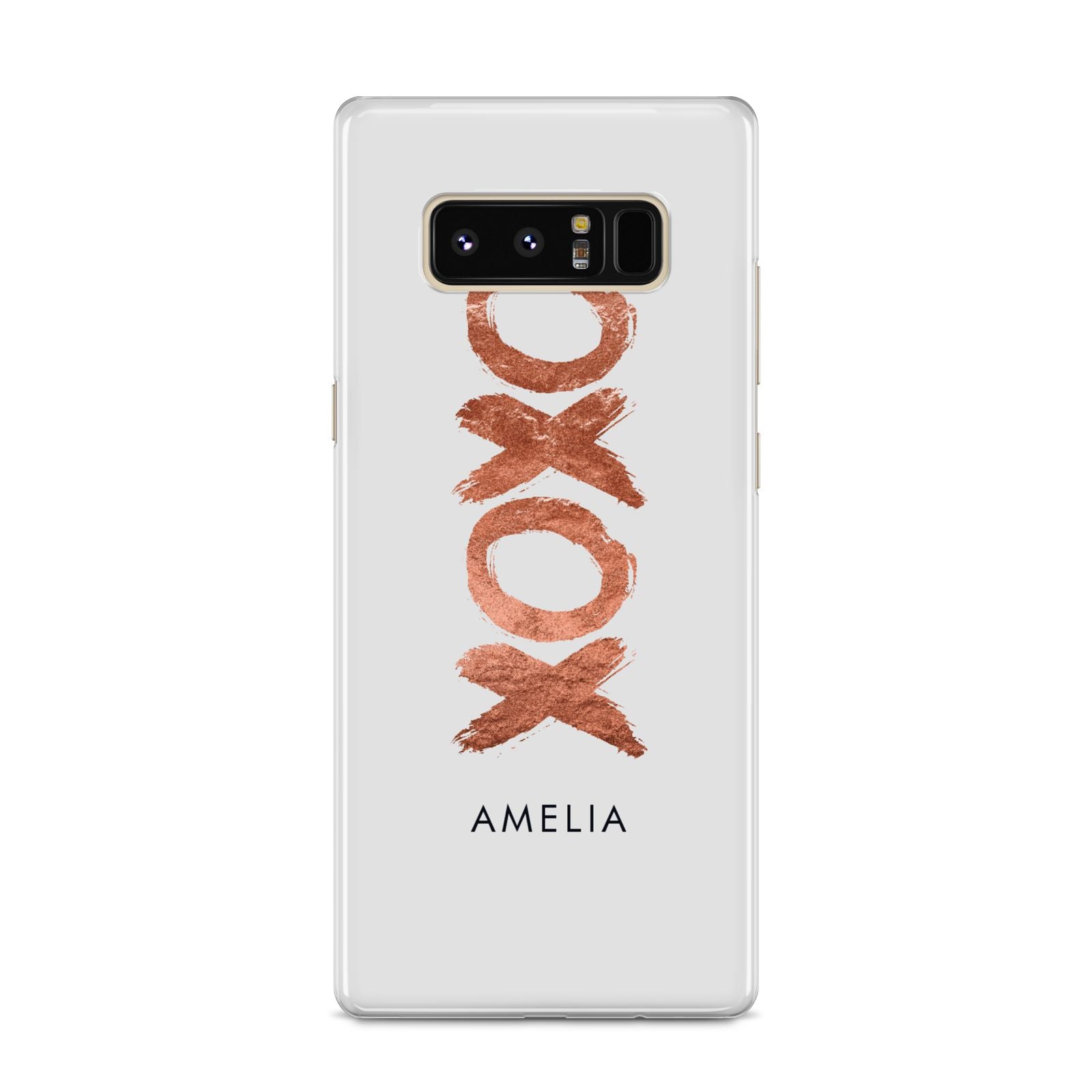 Personalised Xoxo Custom Name Or Initials Samsung Galaxy S8 Case