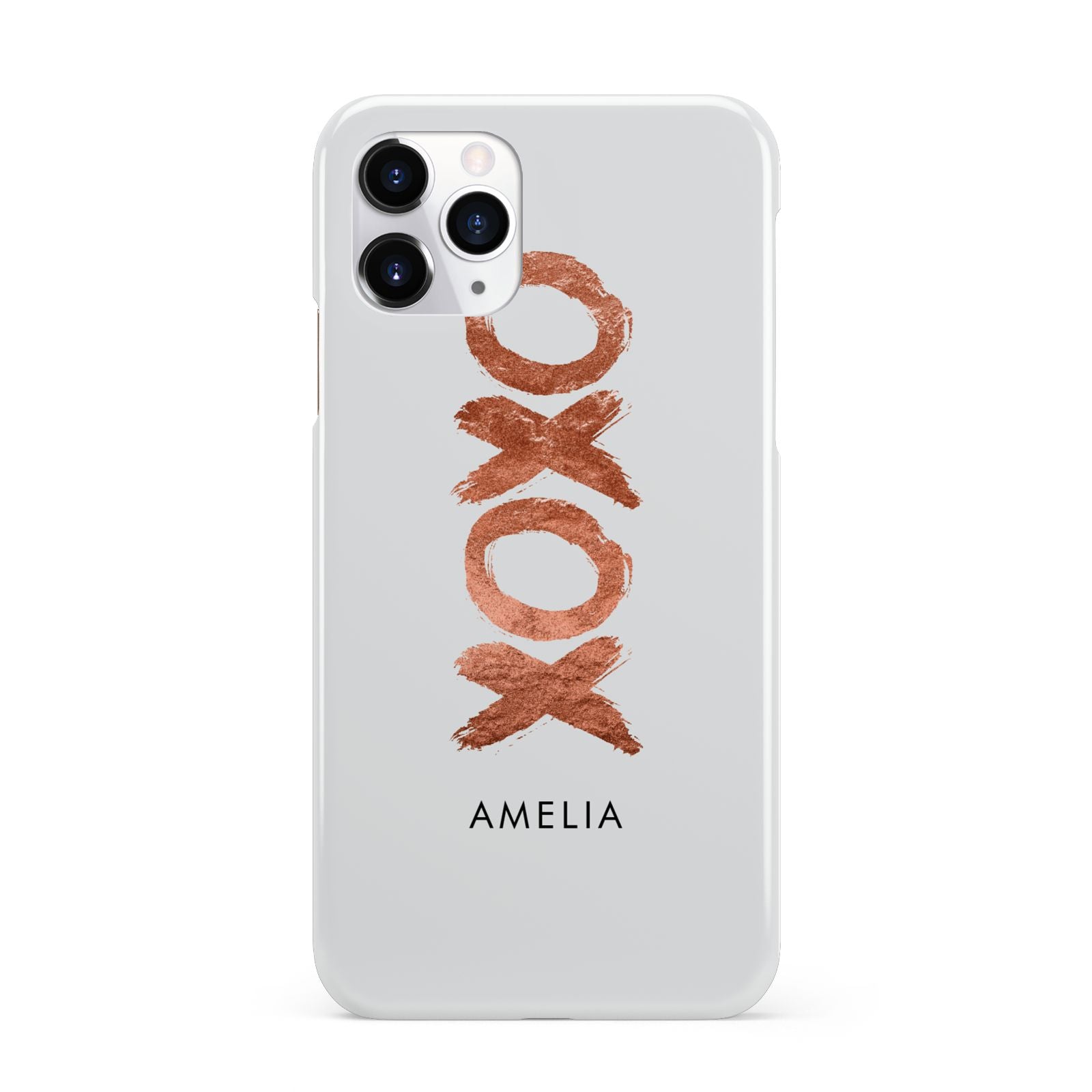 Personalised Xoxo Custom Name Or Initials iPhone 11 Pro 3D Snap Case