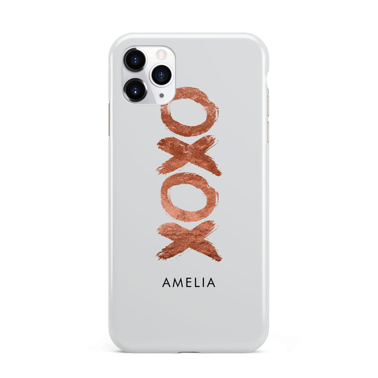 Personalised Xoxo Custom Name Or Initials iPhone 11 Pro Max 3D Tough Case
