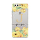 Personalised Yellow Flowers Huawei P10 Phone Case