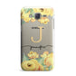 Personalised Yellow Flowers Samsung Galaxy J7 Case