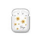 Personalised Yellow Lily AirPods Case