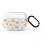 Personalised Yellow Lily AirPods Pro Clear Case