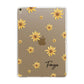 Personalised Yellow Lily Apple iPad Gold Case