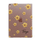 Personalised Yellow Lily Apple iPad Rose Gold Case