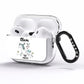 Personalised You Are Magical Unicorn AirPods Pro Clear Case Side Image