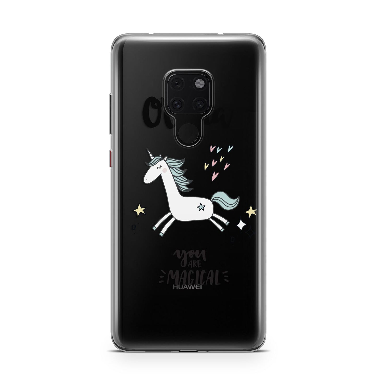 Personalised You Are Magical Unicorn Huawei Mate 20 Phone Case