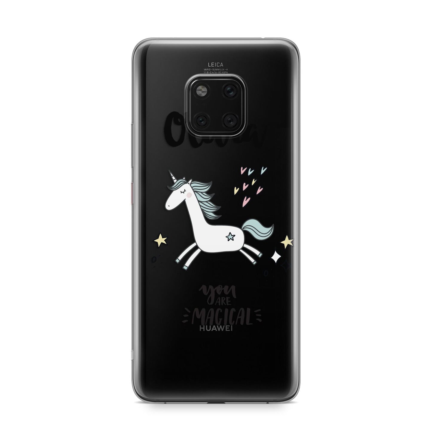 Personalised You Are Magical Unicorn Huawei Mate 20 Pro Phone Case