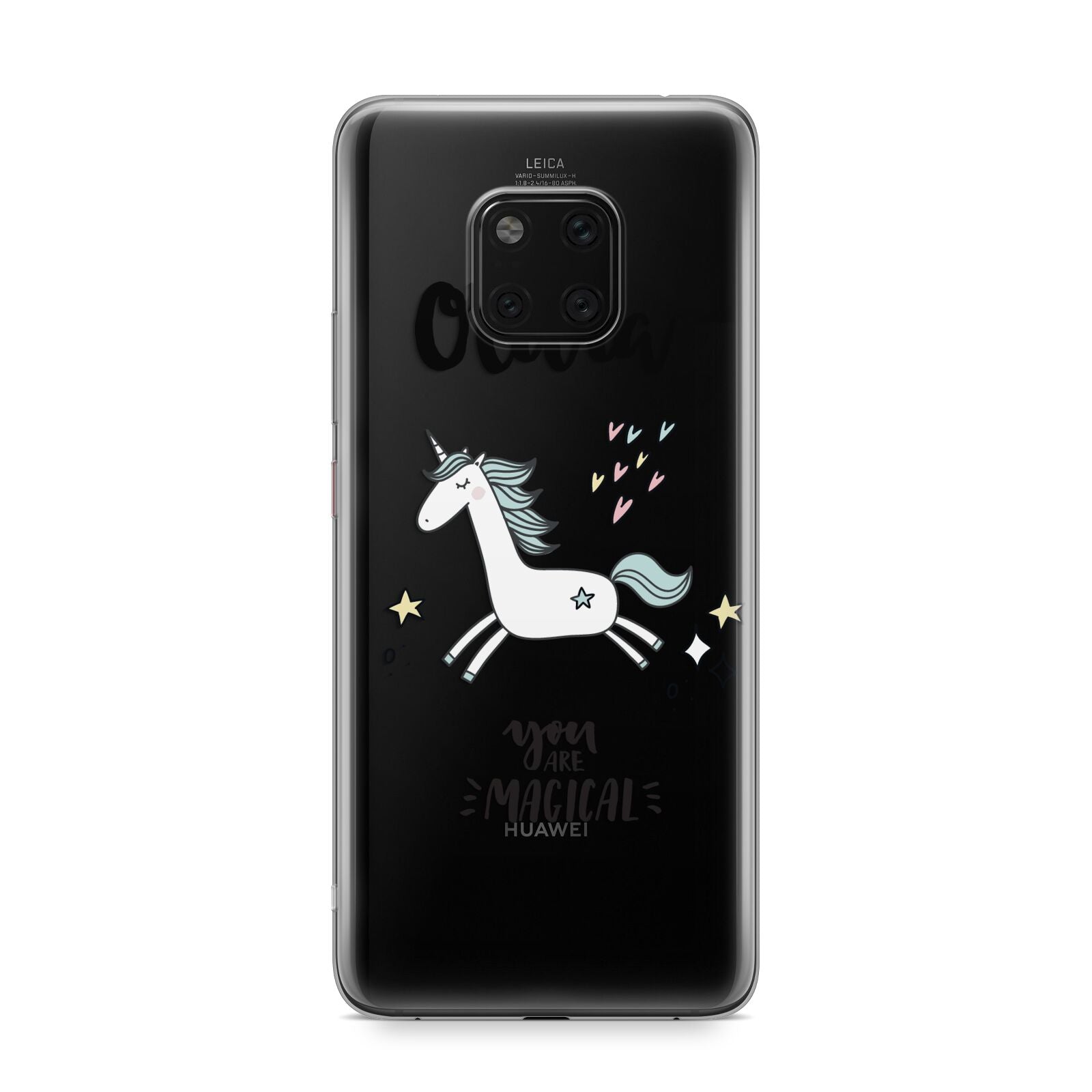 Personalised You Are Magical Unicorn Huawei Mate 20 Pro Phone Case