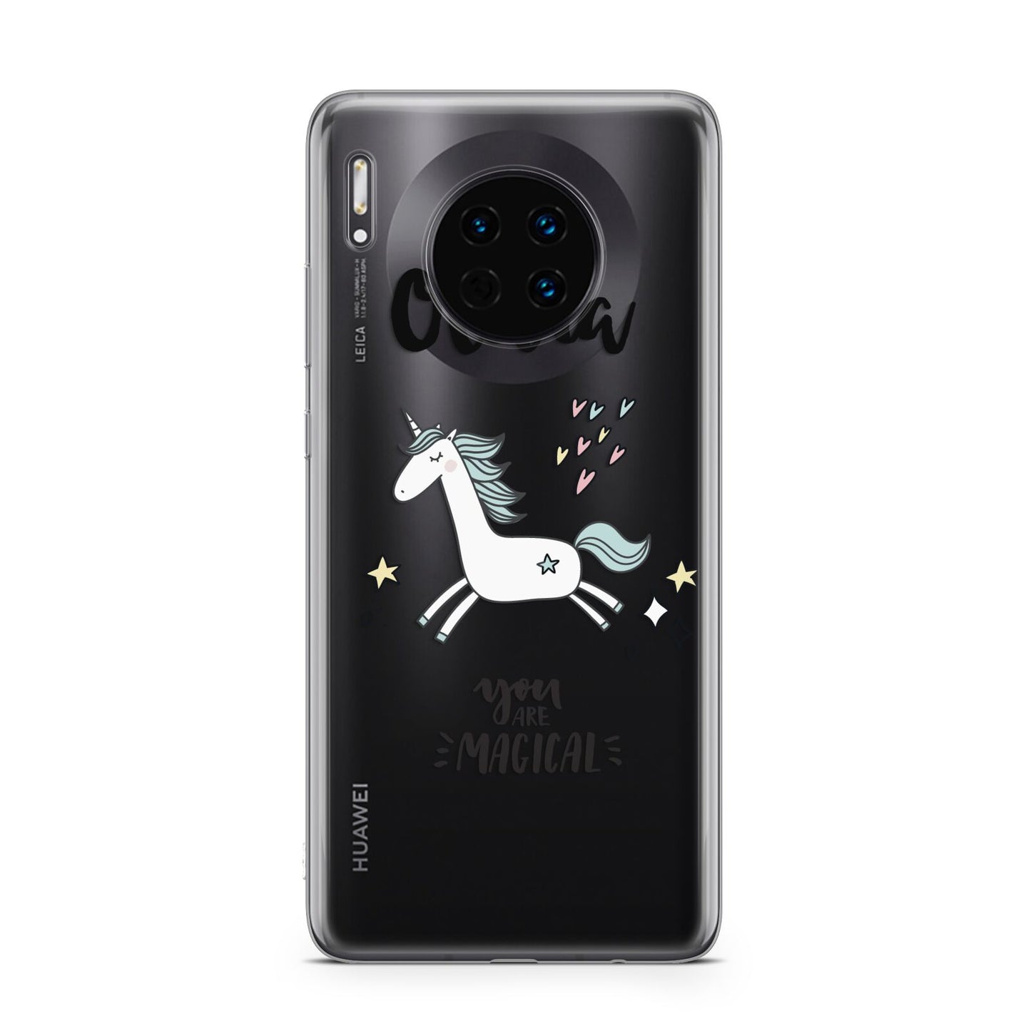 Personalised You Are Magical Unicorn Huawei Mate 30