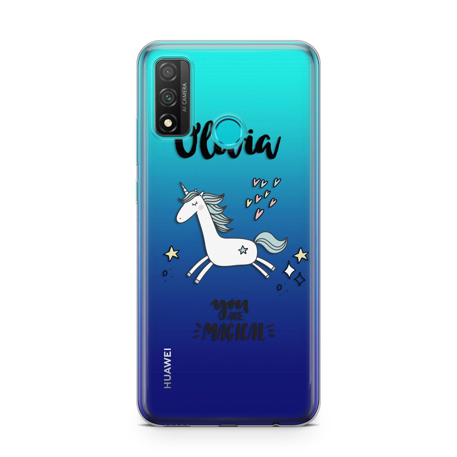 Personalised You Are Magical Unicorn Huawei P Smart 2020