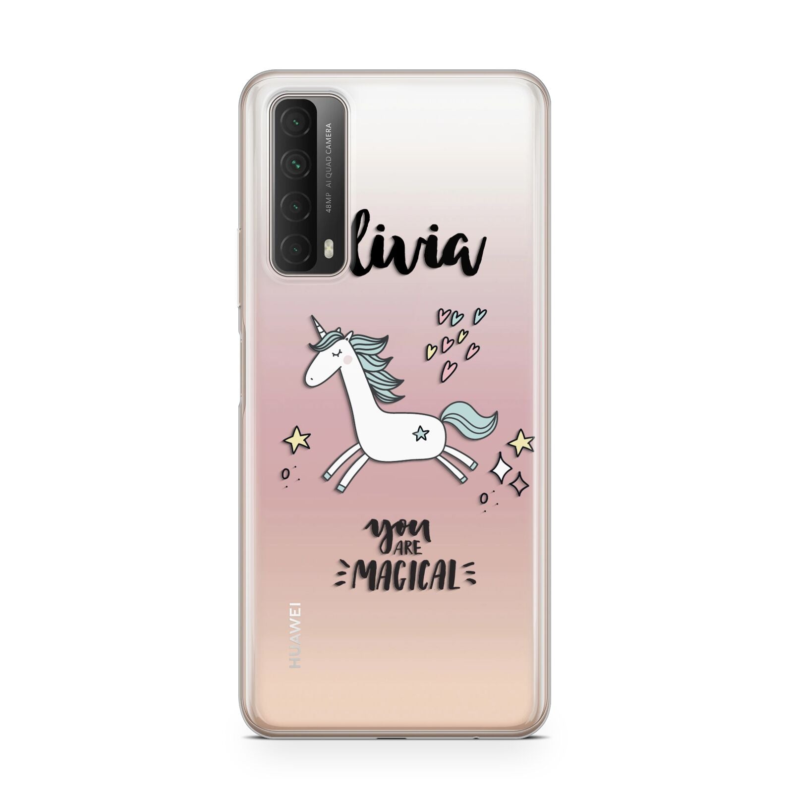Personalised You Are Magical Unicorn Huawei P Smart 2021