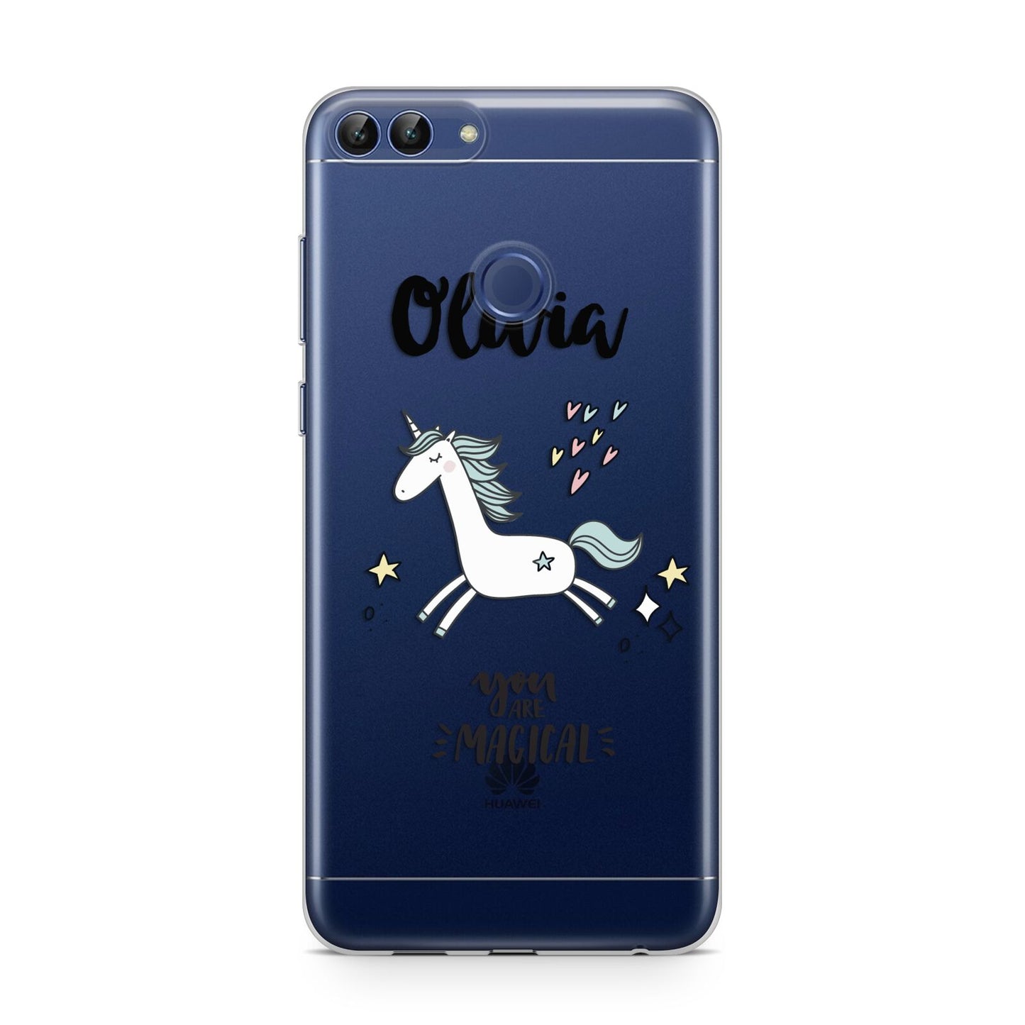 Personalised You Are Magical Unicorn Huawei P Smart Case