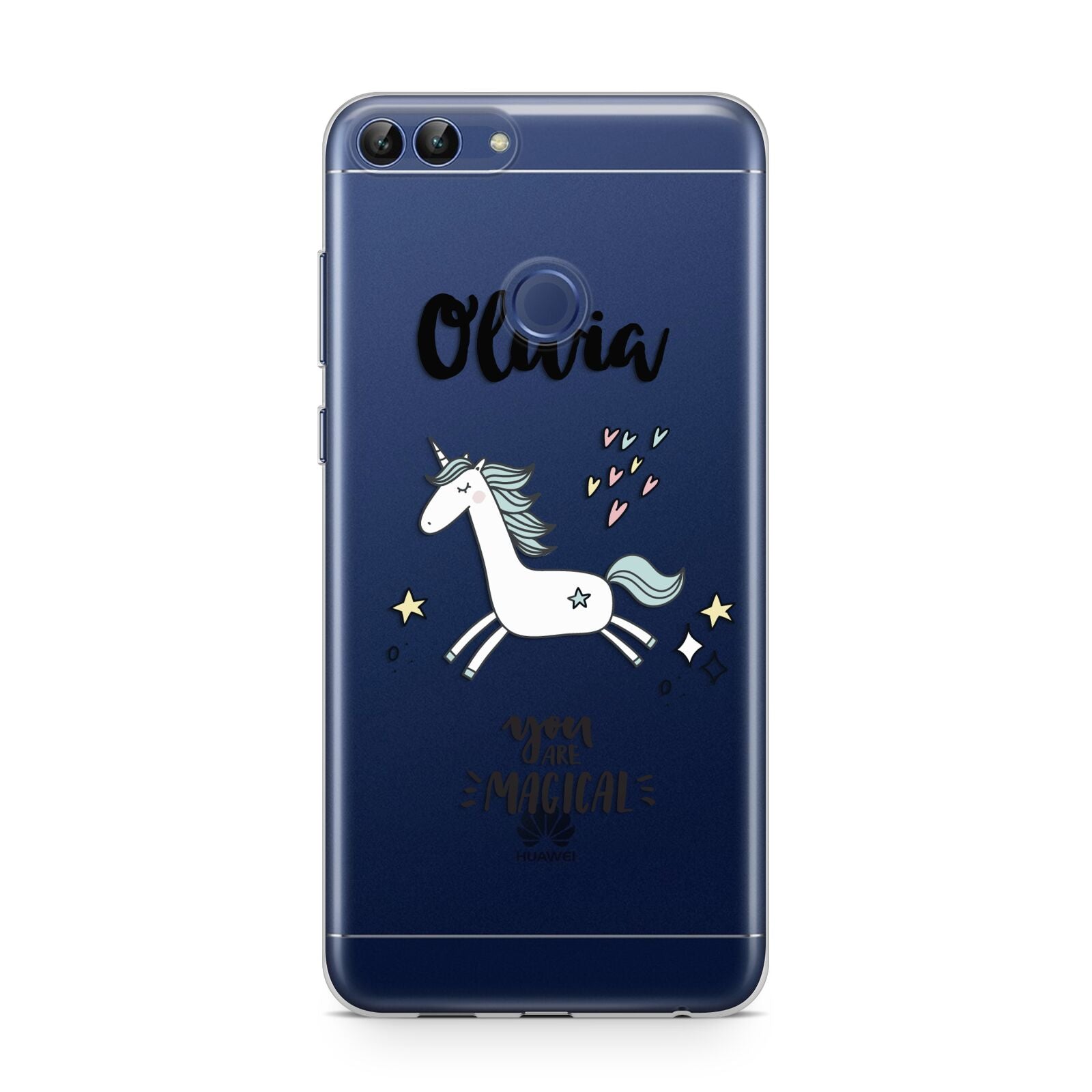 Personalised You Are Magical Unicorn Huawei P Smart Case